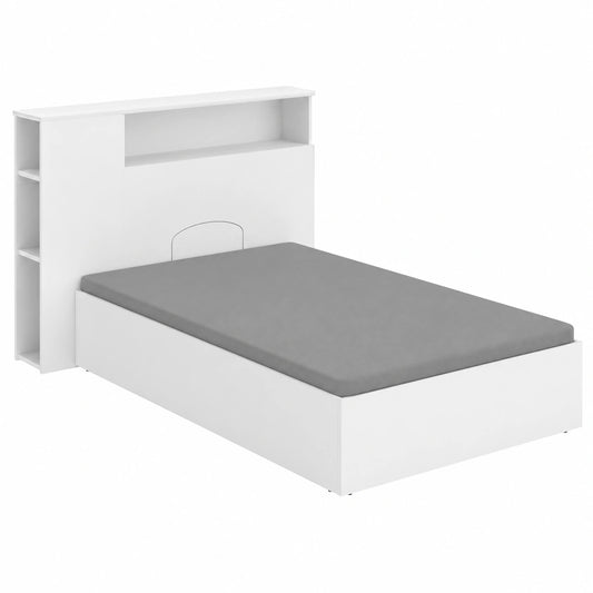 Cabecero y Canapé RIMOBEL de 120 y 105 cm en Blanco