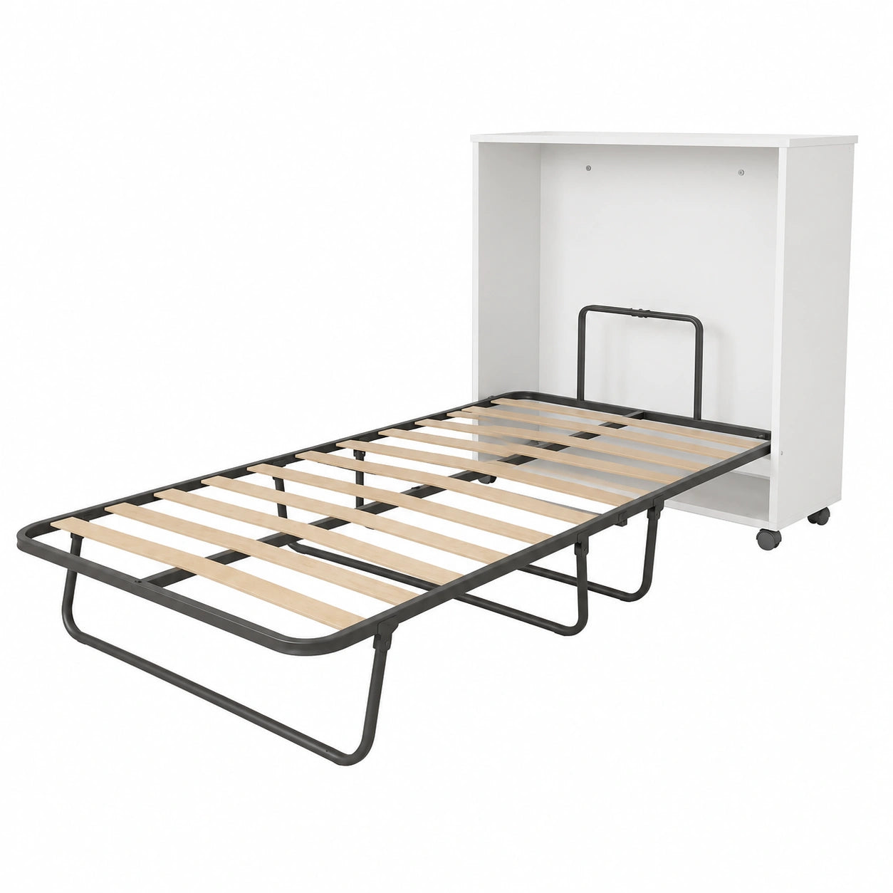Cama Plegable Blanca de MUEMUE 106x99.2x40.2cm