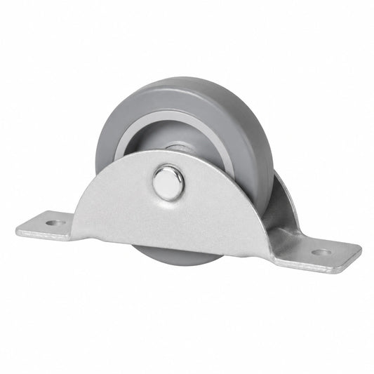 Rueda Fija de Goma 50mm 60kg EMB Oculta